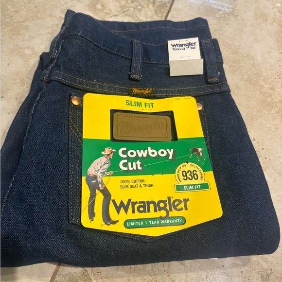 Wrangler Other - Wrangler Men's Slim Fit Cowboy Cut Jeans - Blue